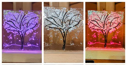 EASY Fused Glass Color Changing Tree Workshop- Walled Lake