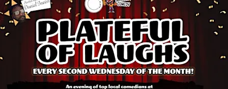 Plateful Of Laughs - Weds 14th October - £5 ticket inc. FREE DRINK!
