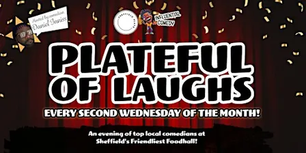 Plateful Of Laughs - Weds 14th October - £5 ticket inc. FREE DRINK!