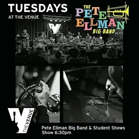 PETE ELLMAN BIG BAND with Downers Grove South High School (2 Bands)