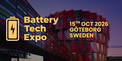 Battery Tech Expo Sweden