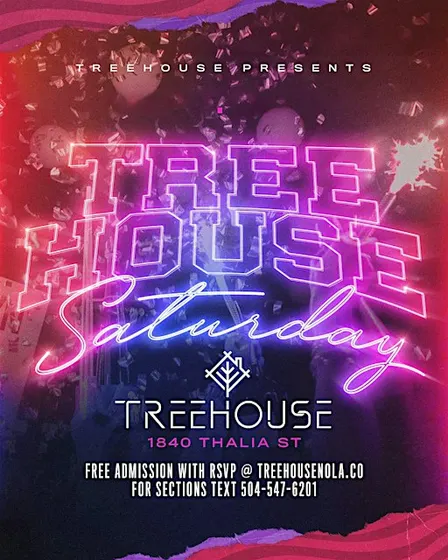 Treehouse SATURDAYS | Every Saturday Night