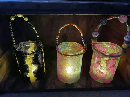 Make a Glowing Silhouette Lantern at Land Grant Brewing