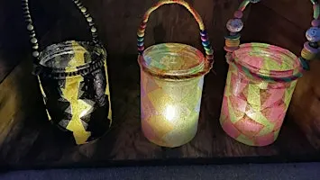 Make a Glowing Silhouette Lantern at Land Grant Brewing