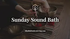 Sunday Sound Bath