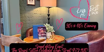 30's & 40's Speed Dating Evening in Sutton Coldfield Birmingham