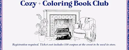November Cozy + Crafting Book Club!