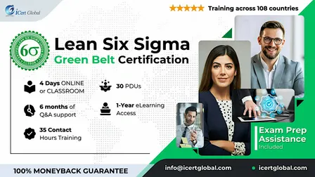 Lean Six Sigma Green Belt Certification Bootcamp in  Concord, NH