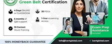 Lean Six Sigma Green Belt Certification Bootcamp in Montgomery County, PA