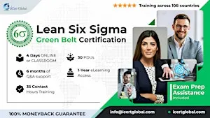 Lean Six Sigma Green Belt Certification Bootcamp in Manteca, CA