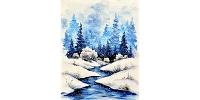 A White Winter - Paint and Sip in Norfolk | Classpop!™
