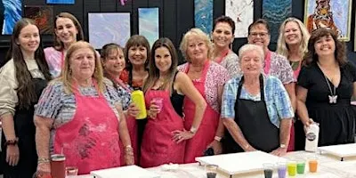 Thursday Night Ladies Night at Hawaii Fluid Art - Johns Creek