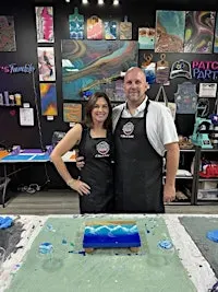 Friday Night Date Night at Hawaii Fluid Art – Johns Creek