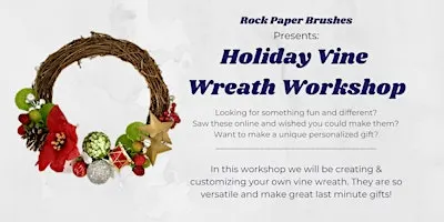 Holiday Vine Wreath