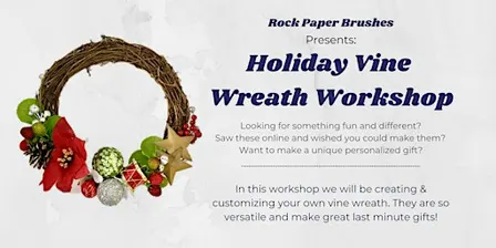Holiday Vine Wreath