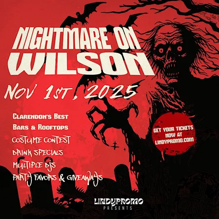 Clarendon Halloween Bar Fest - Nightmare on Wilson