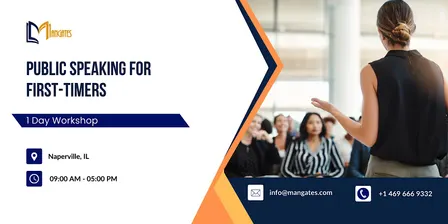 Public Speaking for First-Timers: 1 Day Workshop in Naperville, IL