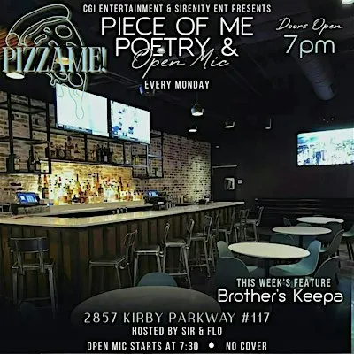 Piece of Me: Poetry & Open Mic Night