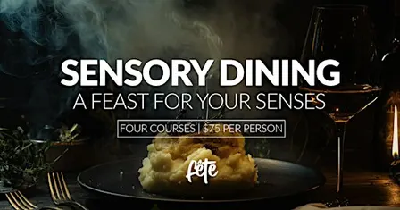 Sensory Dinner A Feast for Your Senses 11/6