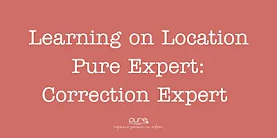 Pure Expert: Correction Expert - QLD