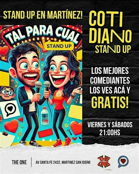 GRATIS: Cotidiano Club de Comedia Stand Up: ZONA MARTINEZ