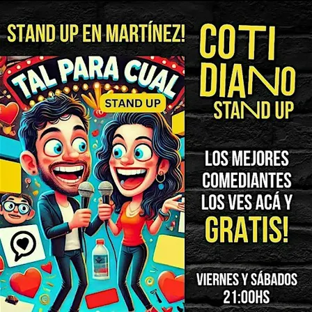 GRATIS: Cotidiano Club de Comedia Stand Up: ZONA MARTINEZ