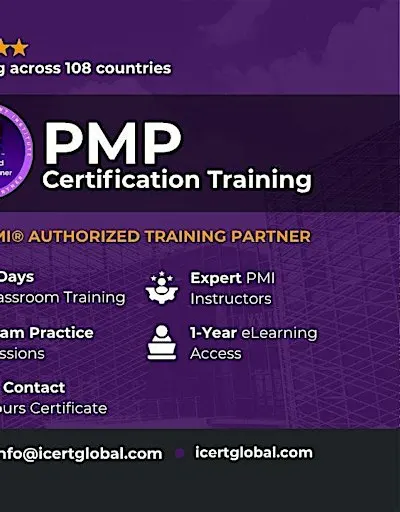 Confirmed PMP 4 Days Classroom Training in Bryan, TX