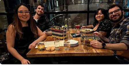 My 20's in the City: Sandy | Dinner with New Friends