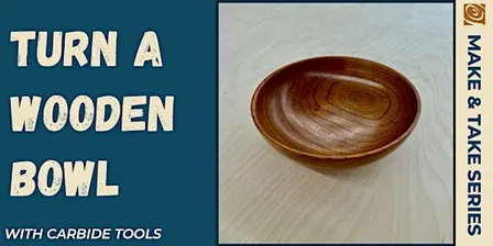 Bowl Turning with Carbide Tools