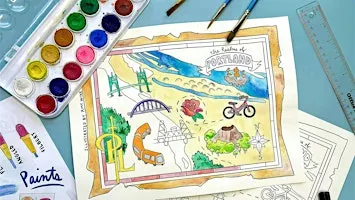Watercolor Worlds: Intro to Watercolor at The Paladins League