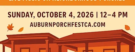 Auburn Porchfest 2026, Auburn California