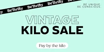 BeThrifty Vintage Kilo Sale | Graz | 26. & 27. September