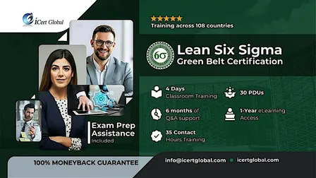 Lean Six Sigma Green Belt In-Person Training in Madison, WI