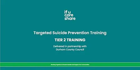 Tier 2 Suicide Awareness Training – In Person Session