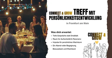 Connect & Grow – Treffen mit Persönlichkeitsentwicklung