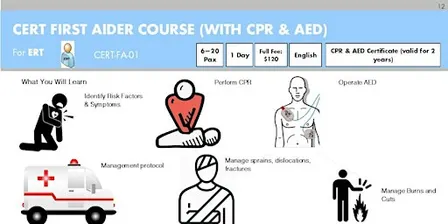 CERT First Aider Course (CFAC) Registration of Interest for Run 468