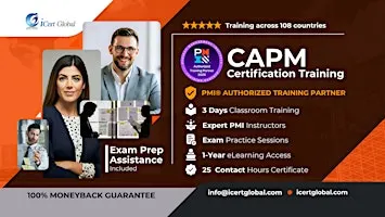 CAPM Certification Weekday Classroom Training in Charleston, WV