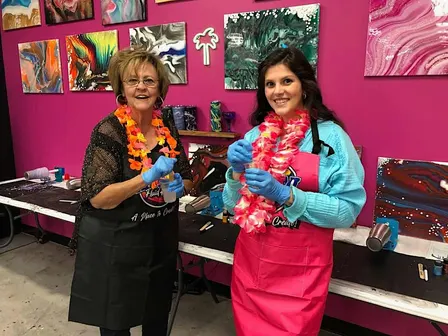 Thursday Night Ladies Night at Hawaii Fluid Art - Mt Juliet