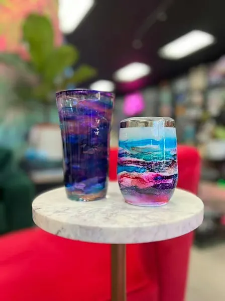 Tumbler Tuesdays at Hawaii Fluid Art – Mt Juliet