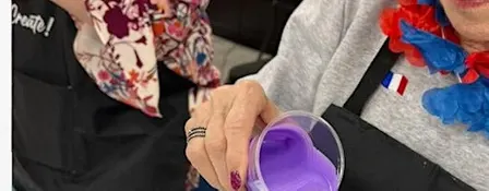Golden Hour: Seniors Art Social at Hawaii Fluid Art - Mt Juliet