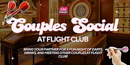 Couples Social at Flight Club | Sydney Working Holiday Girls & Guys