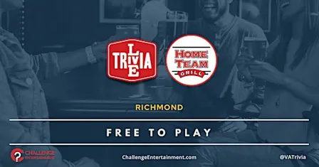 Weekly Live Trivia Nights at Home Team Grill - Richmond