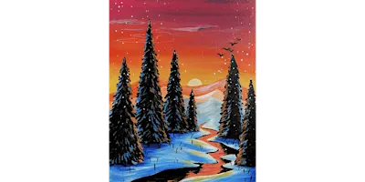 Early Morning Winter - Paint and Sip in Tyler | Classpop!™