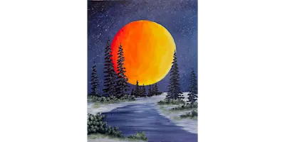 Midnight Glow - Paint and Sip in Orange County | Classpop!™
