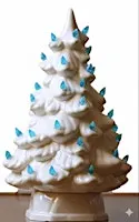Ceramic Christmas tree at The Bucket November 17th