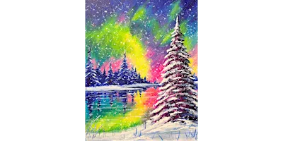Magical Northern Lights - Paint and Sip in Tyler | Classpop!™