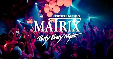 Matrix Club Berlin "Sunday" 18.10.2026