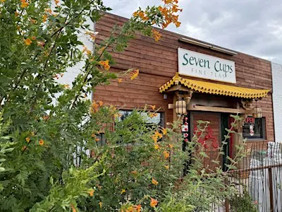 Autumn Evening at the Teahouse