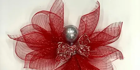 Deco Mesh Angel - Pearl City