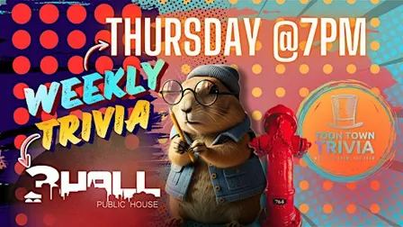 3 Hall Public House | Thursday Night Weekly Trivia at 7PM